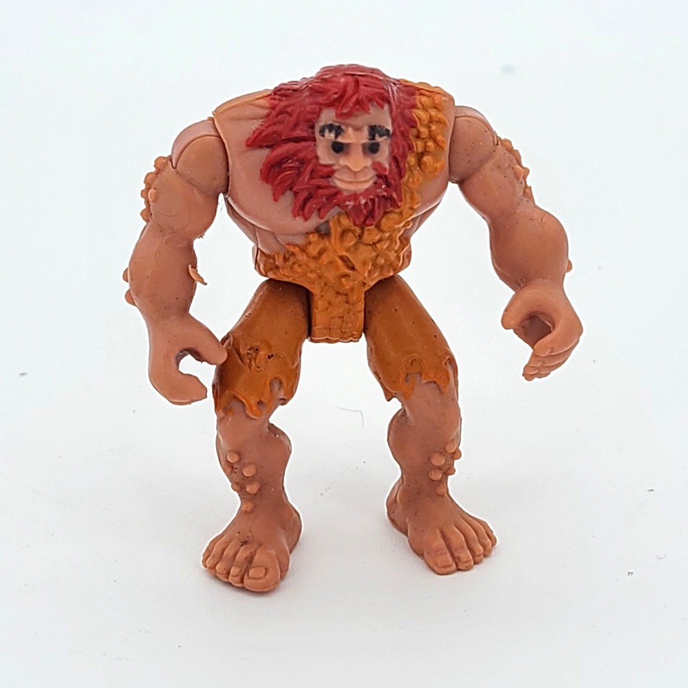 Fisher Price Imaginext Caveman 2004 Action Figure Dinosaur Cave Orange 2"